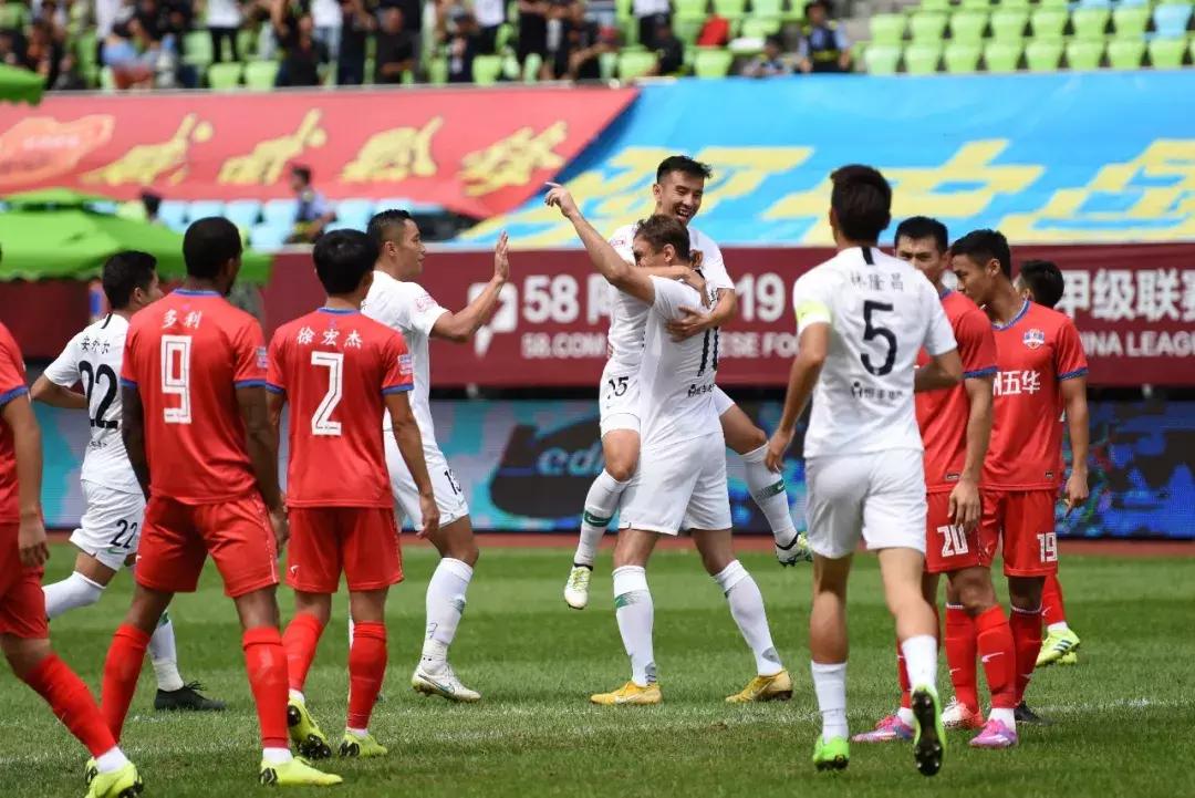 莫塔连场破门耶拉维奇远距离头球贵州恒丰主场2-0梅州客家