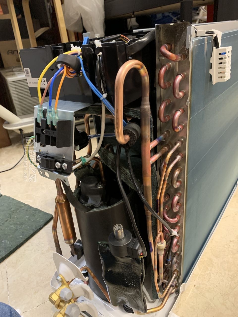 小米新一级能效空调1.5匹拆解,小米1.5匹空调新一级能效拆解