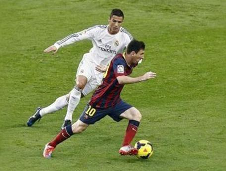 罗纳尔多和梅罗进球效率,足坛五大最强球星