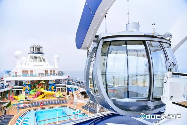 乘坐皇家加勒比邮轮太阳光光谱号,黄晓明皇家加勒比海洋光谱号