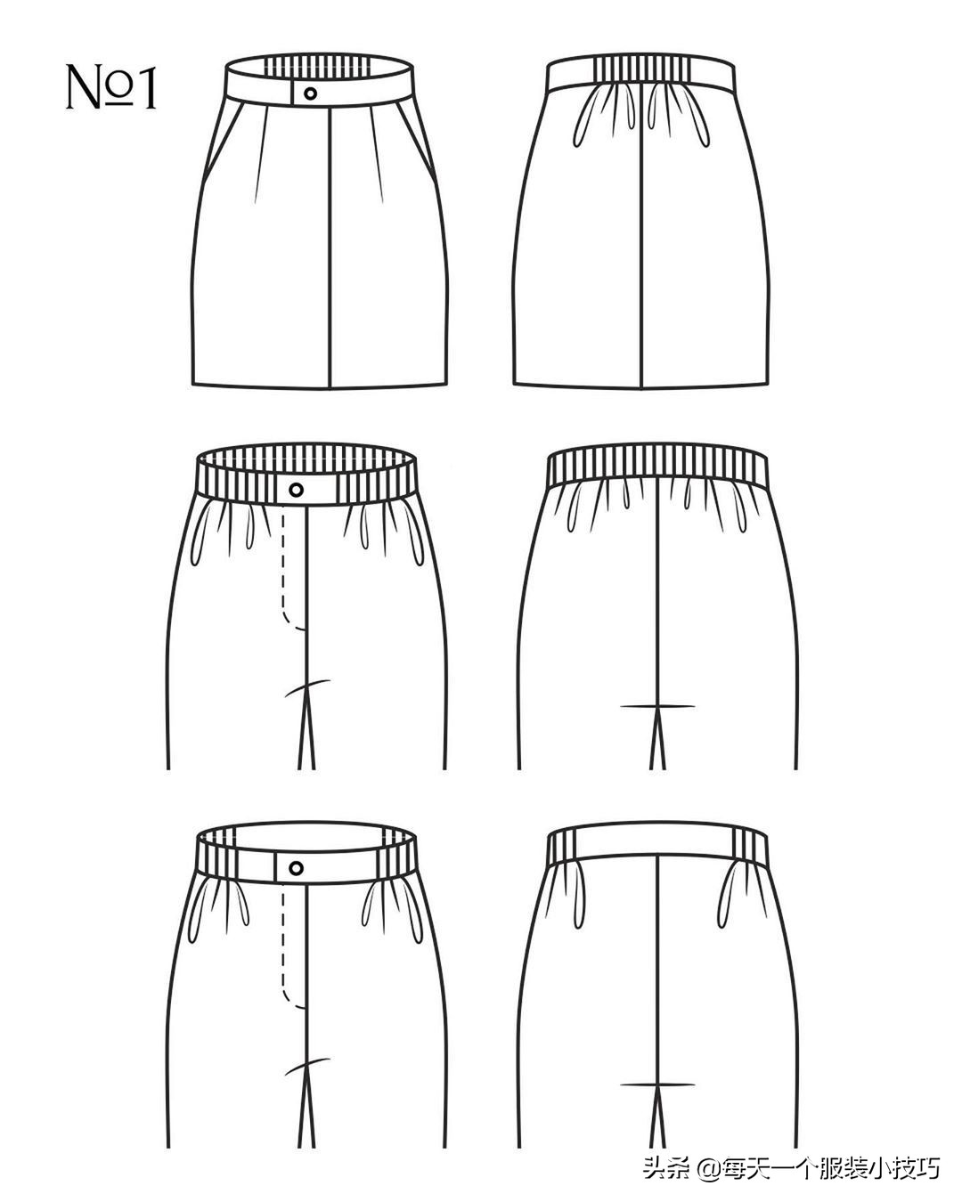 西裤腰部可调节松紧做法,带松紧带的西裤怎么做