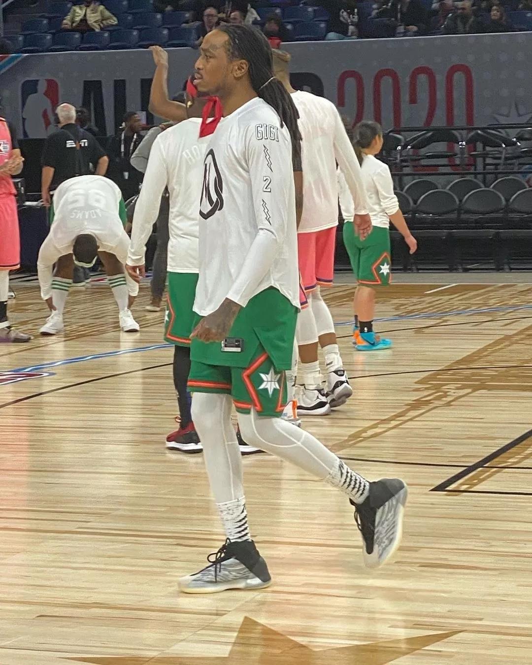 2020全明星,亮点在脚上