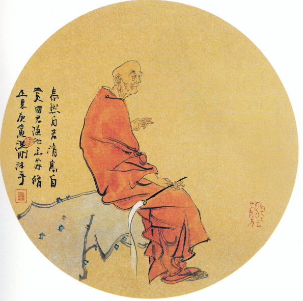 十八罗汉山水画欣赏,国画十八罗汉图片高清大图