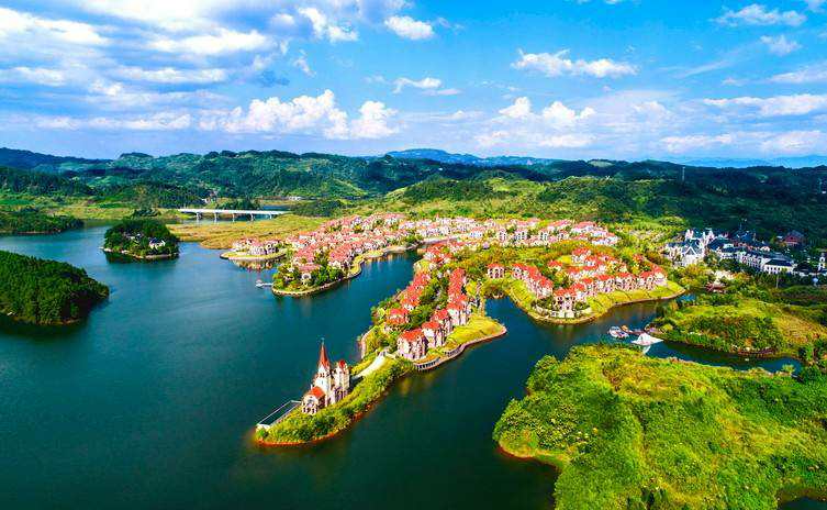 南川黎香湖到金佛山,南川到金佛山旅游攻略图