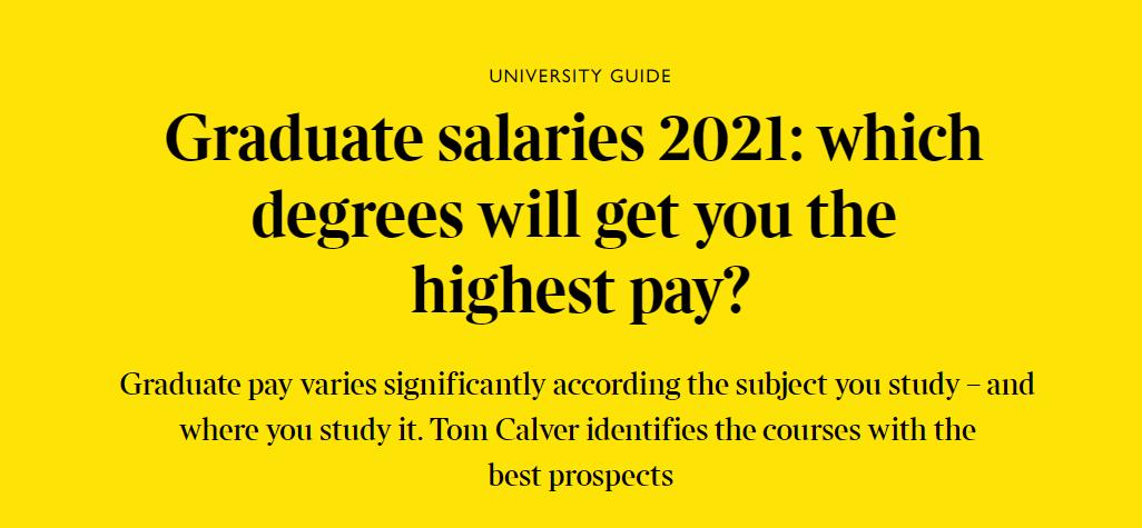 2019英国毕业生薪酬,帝国理工学院英国薪资