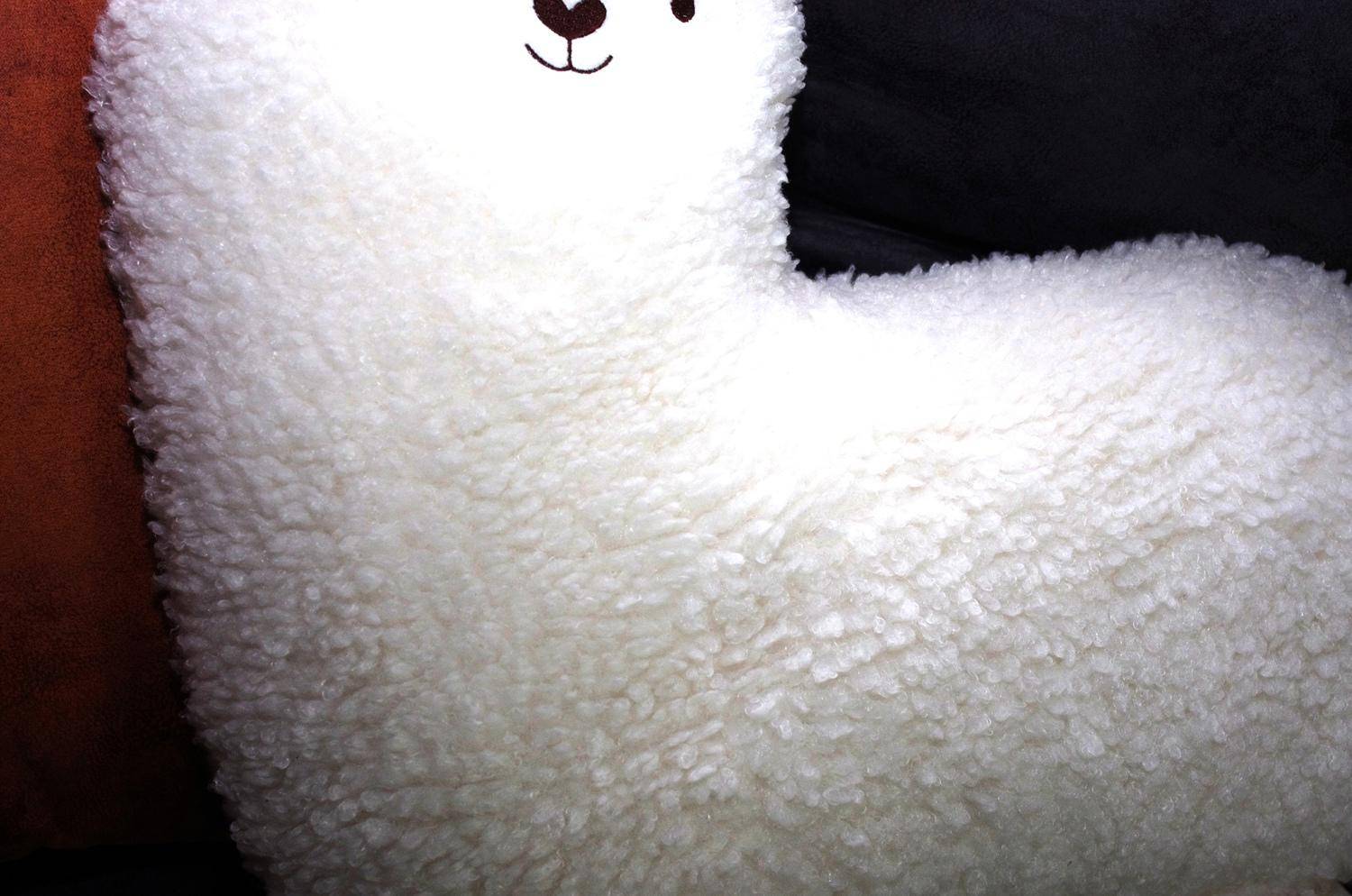 可爱治愈羊驼按摩器,可爱按摩枕羊驼