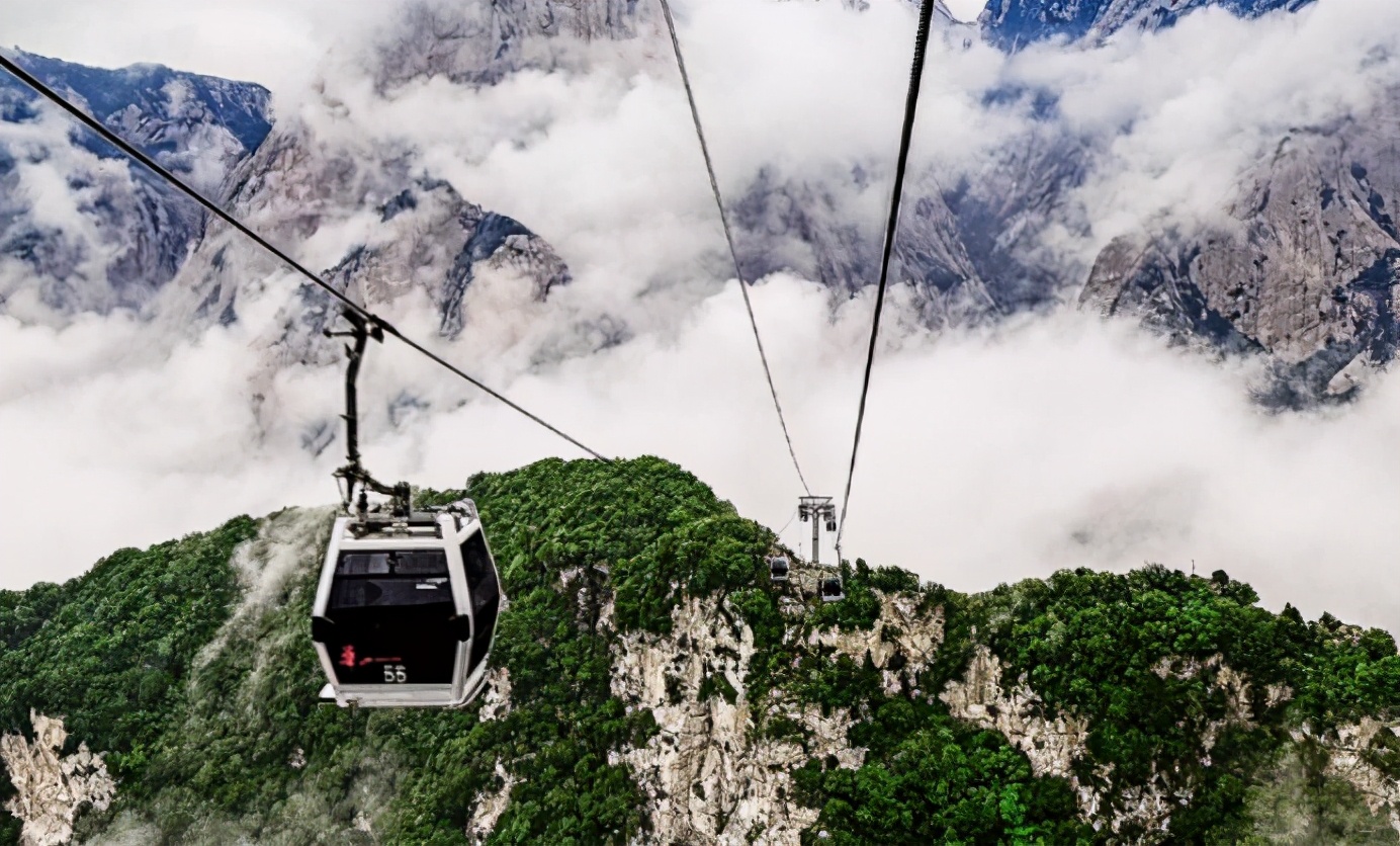 【一键预订门车索】这个夏天，爱上华山只需一瞬间