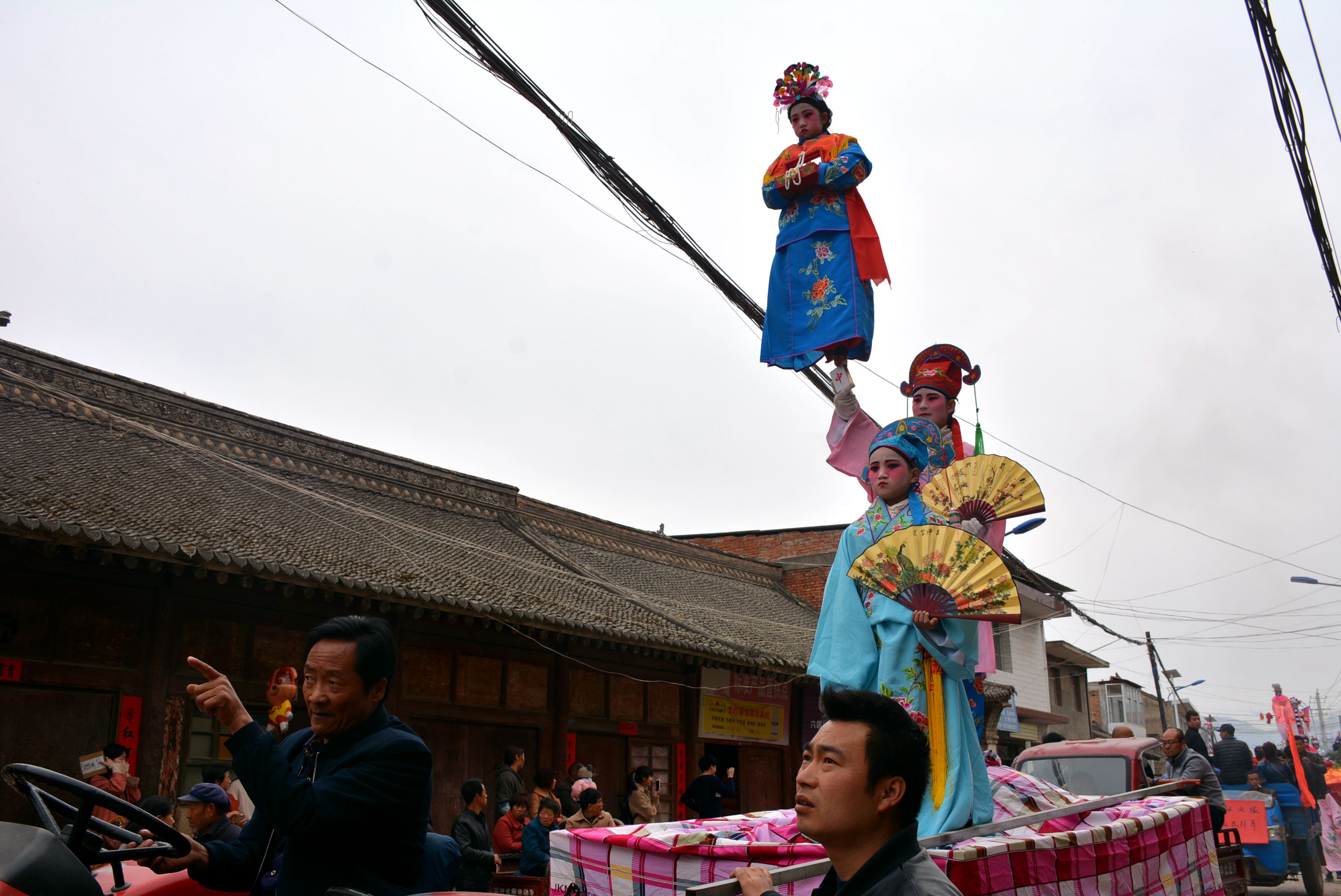 甘泉社火排练,甘泉峡门社火
