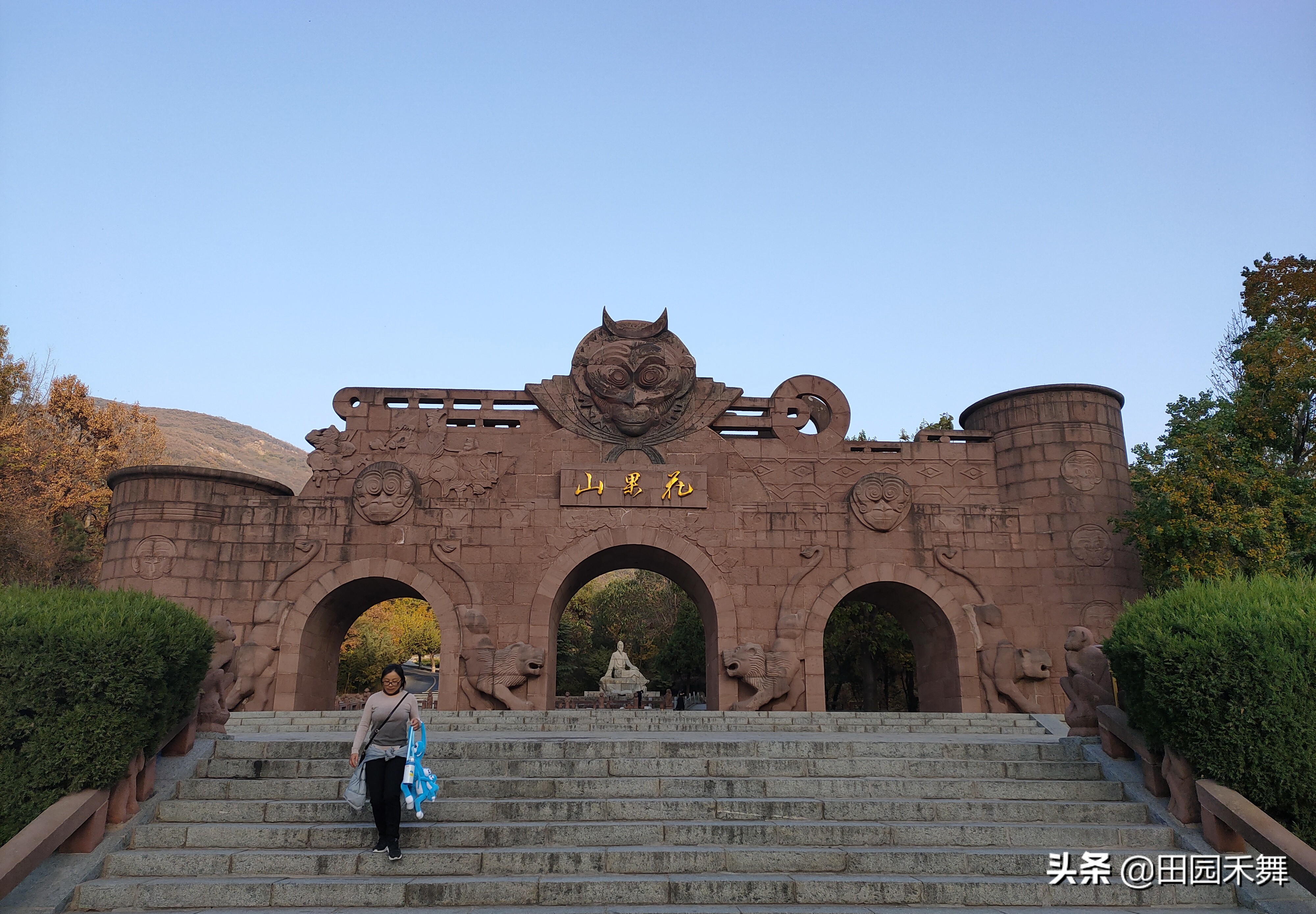 连云港花果山旅游景点路线图,连云港花果山景点