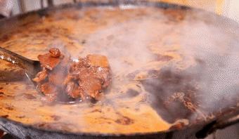 白菜牛肉砂锅粉丝,家庭版砂锅牛肉粉丝