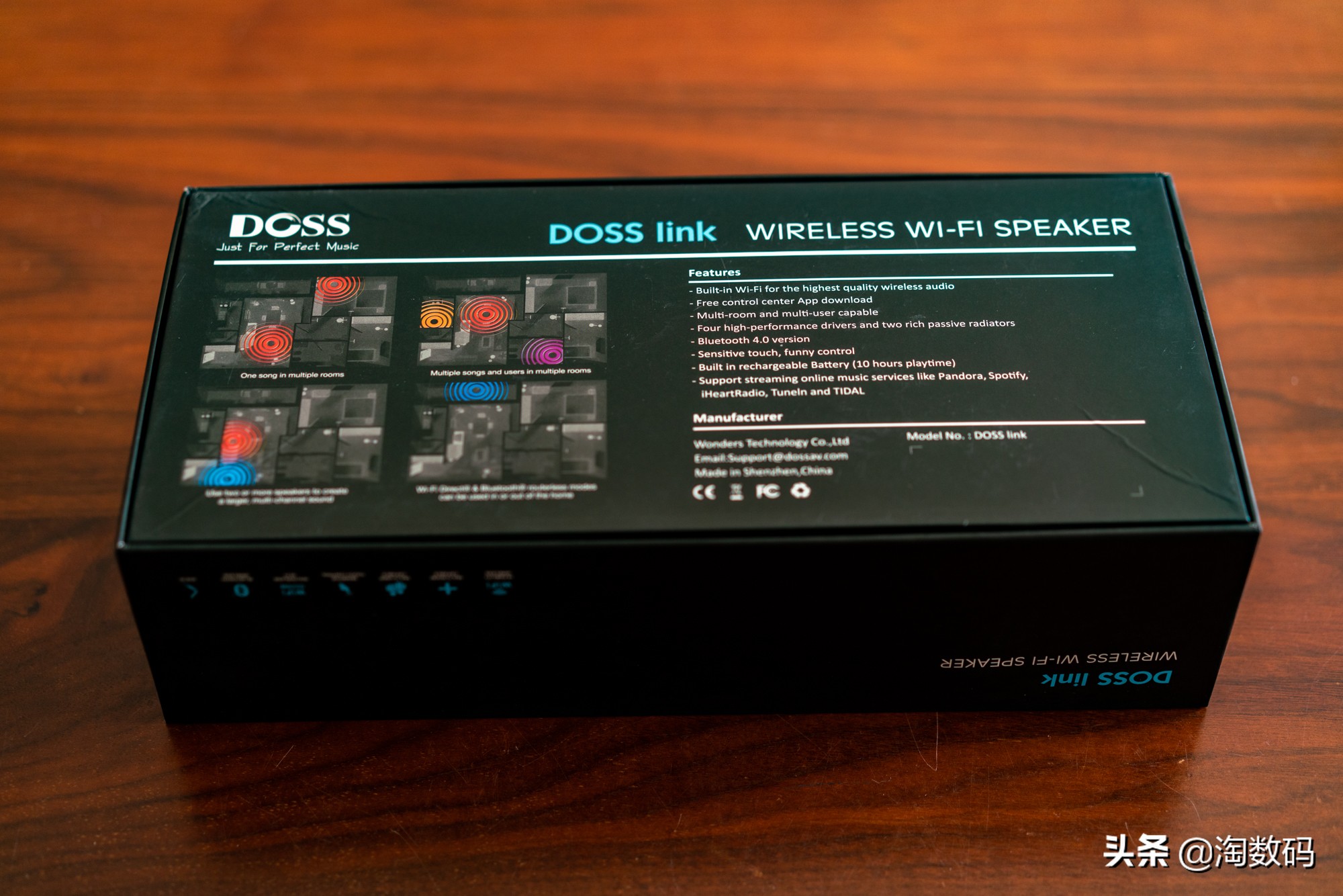 doss蓝牙音箱使用图解,dosslink智能音箱使用方法