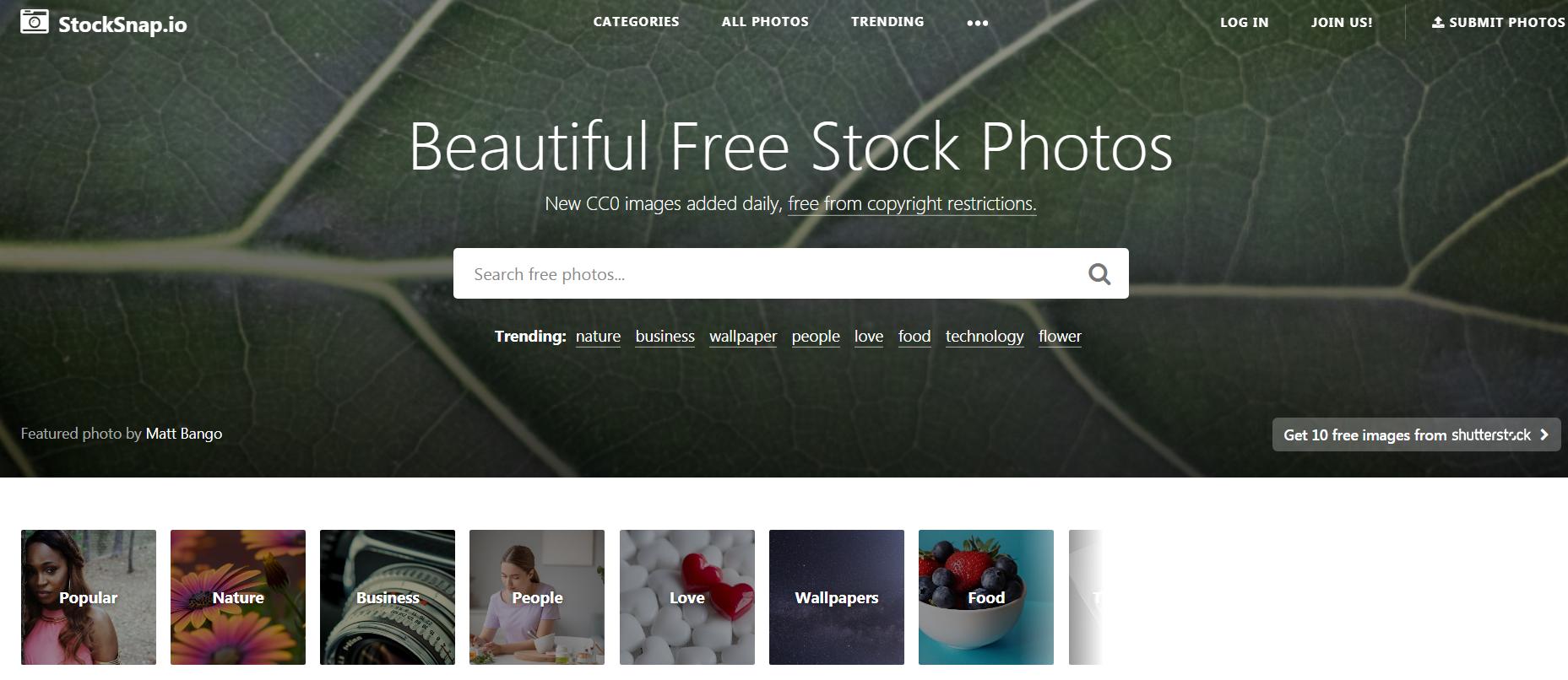 适合新媒体人的免费图片网站大全,好看的网站图片素材