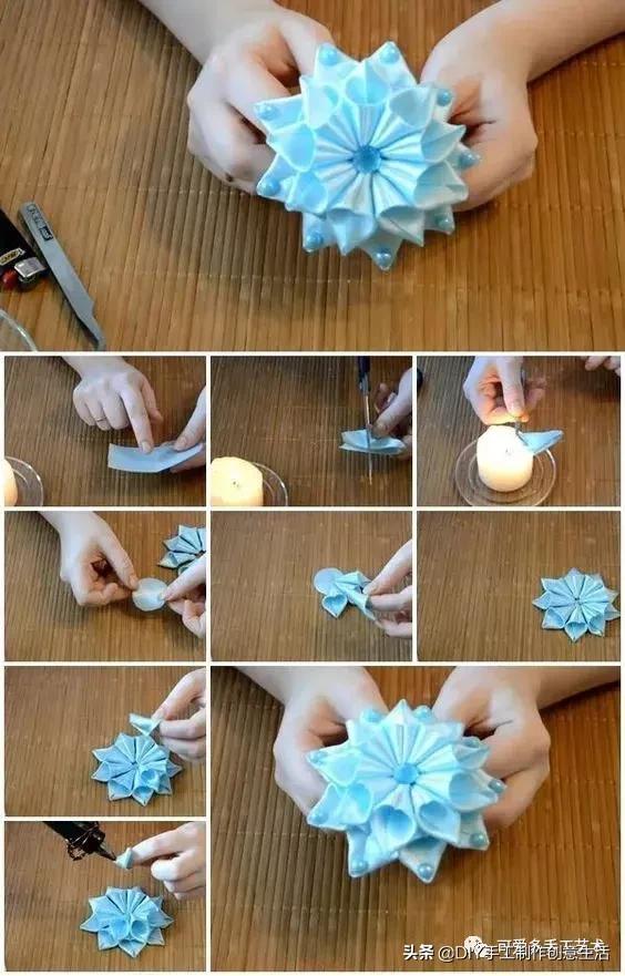 丝带做花带,做花带的教程