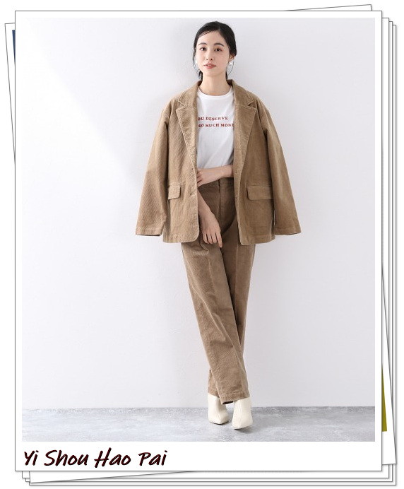 秋冬灯芯绒裤子,灯芯绒裤子秋冬搭配九分裤