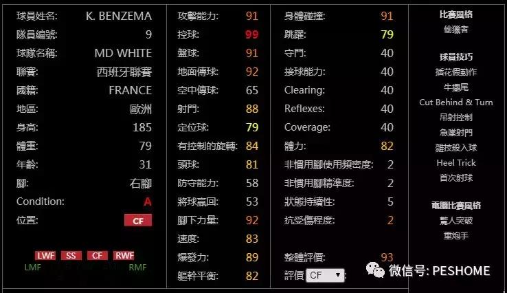 实况足球手游操作技巧黑球和紫球,实况足球手游数据库