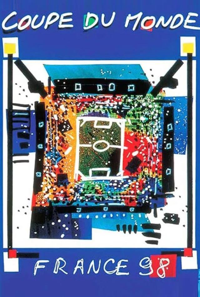 历届世界杯宣传画,94年世界杯足球海报高清