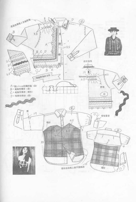 做衣服怎么看布料横着还竖着裁剪,衣服裁剪零基础入门视频教程