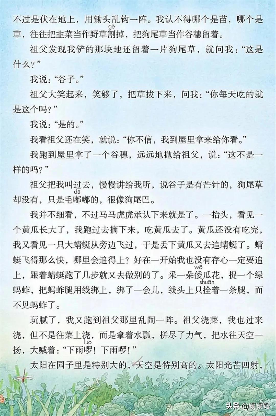 2021年版五年级下册语文电子课本,人教版五年级下册语文课本2022