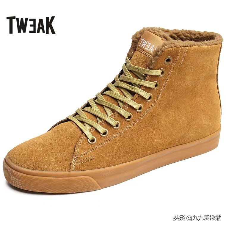 百搭高帮帆布鞋芒果头冬季新款,高帮帆布鞋冬季穿衣搭配