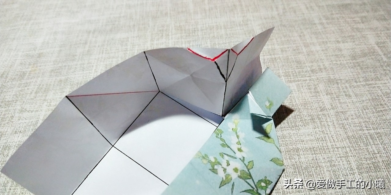 好看的折纸信封怎么折,手工折纸教程折信封