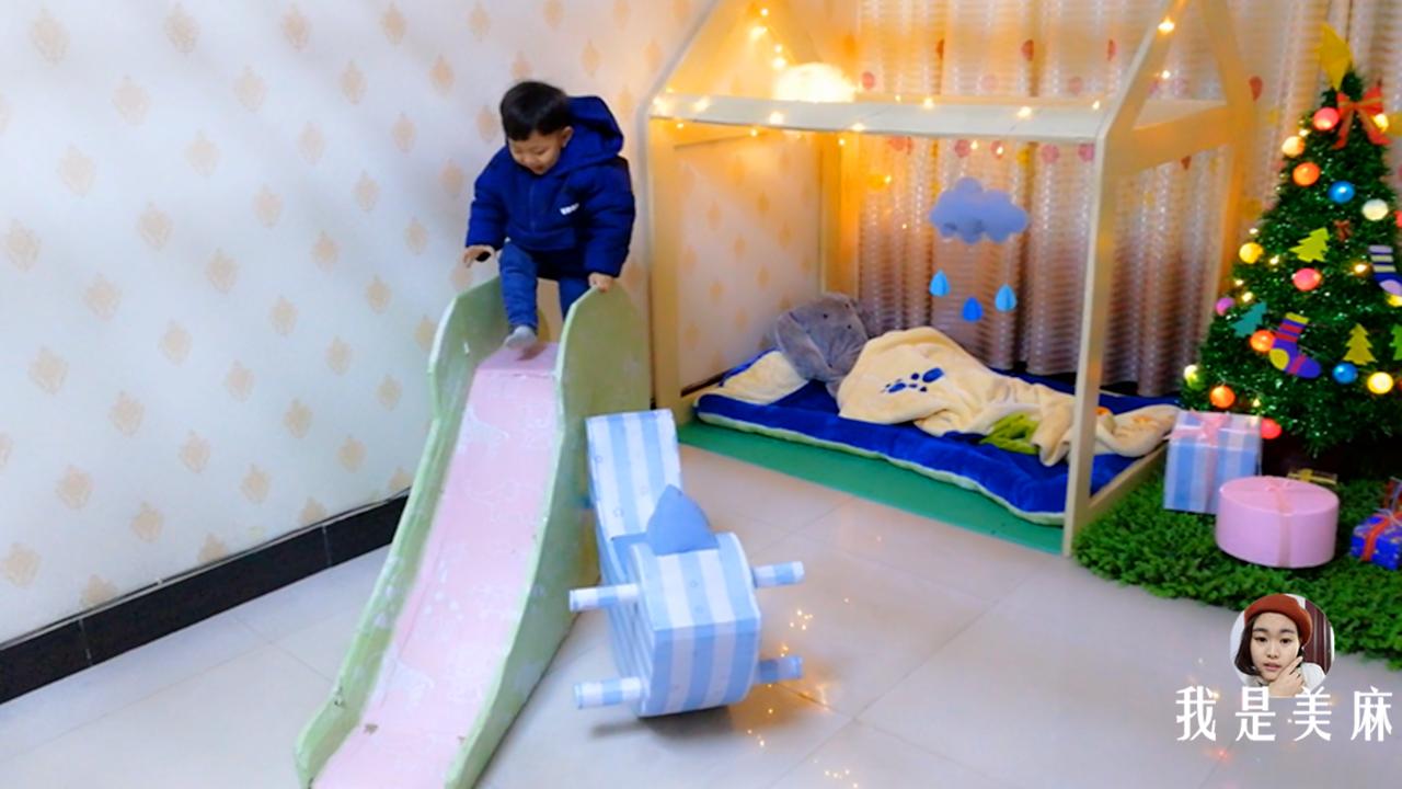 爸爸用废纸箱做的玩具,爸爸用废纸箱做汽车玩具