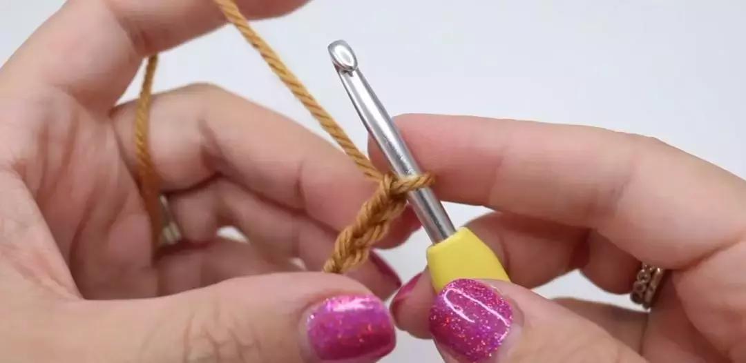 南瓜储物盒钩针教程,小南瓜卡子钩针教程