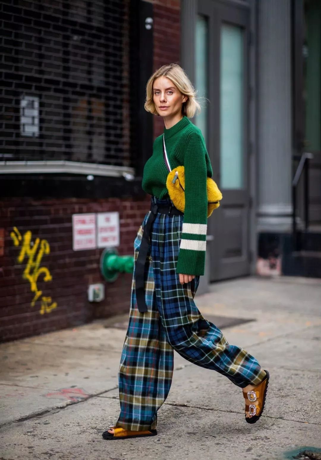 永不淘汰的格纹元素,格纹重塑经典复古摩登风强烈来袭