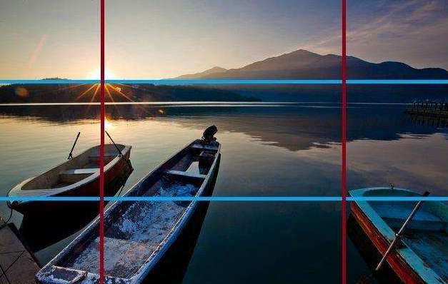 用中心法构图和三分法构图的视频,掌握这几个构图技巧