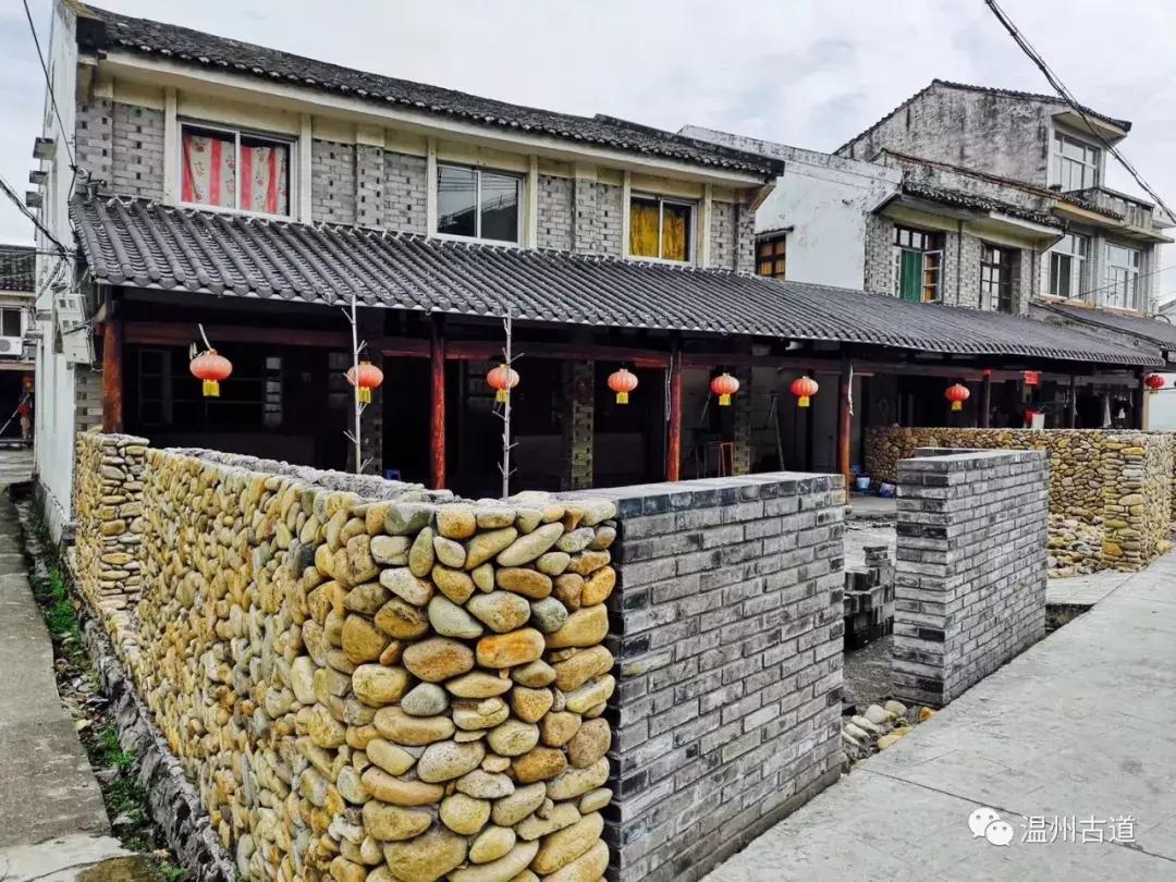 千年古村平阳县鸣山村古城夜景,平阳昆阳鸣山古村落