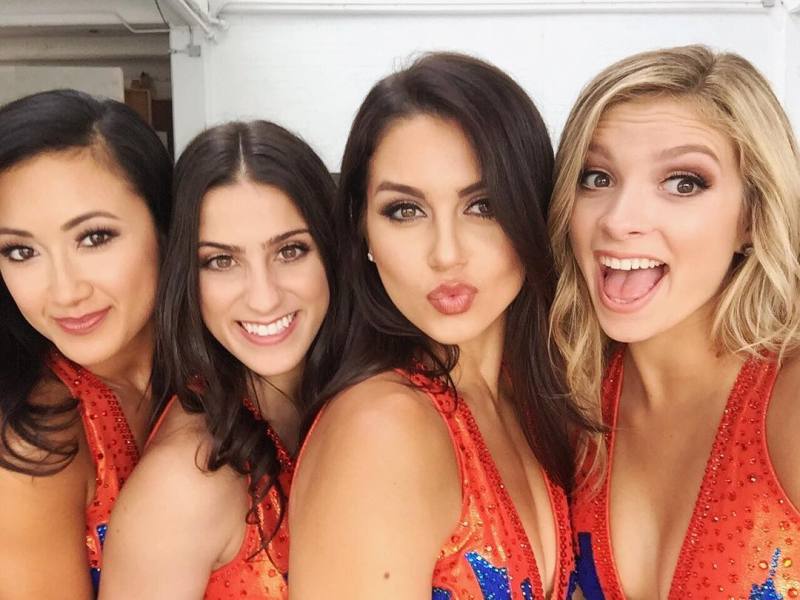 nba拉拉队演出,nba拉拉队季前赛