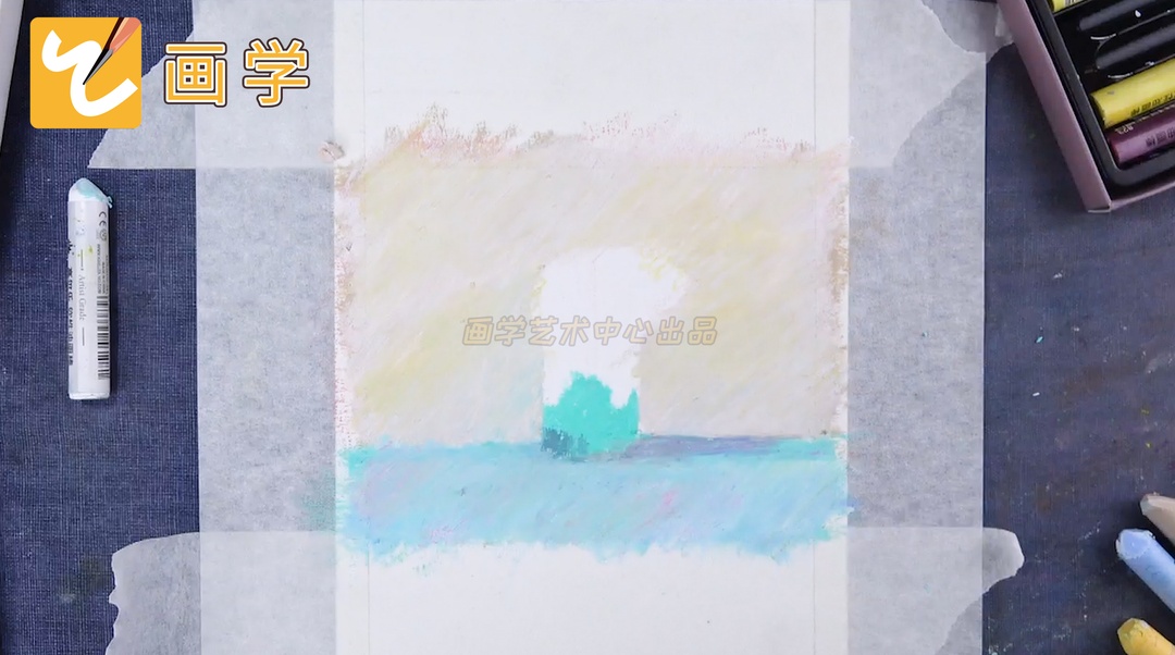 重彩油画棒作品静物临摹卡片,水彩和油画棒结合的静物装饰画