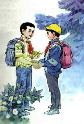 不同年代的小学课文插图,小学课文插图还记得多少