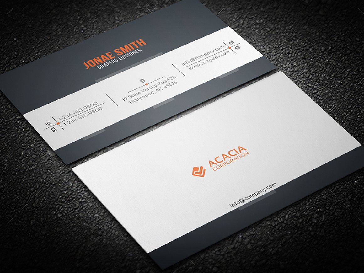 商务名片设计简单英语,商务大气名片设计