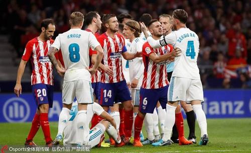 盘点足坛红牌最多的十个球,足坛十大德比视频