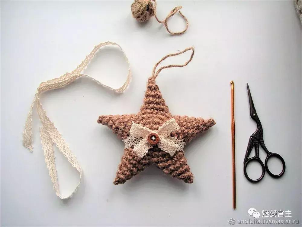 一柄钩针就可以完成的编织小物件,软萌可爱,教程详解