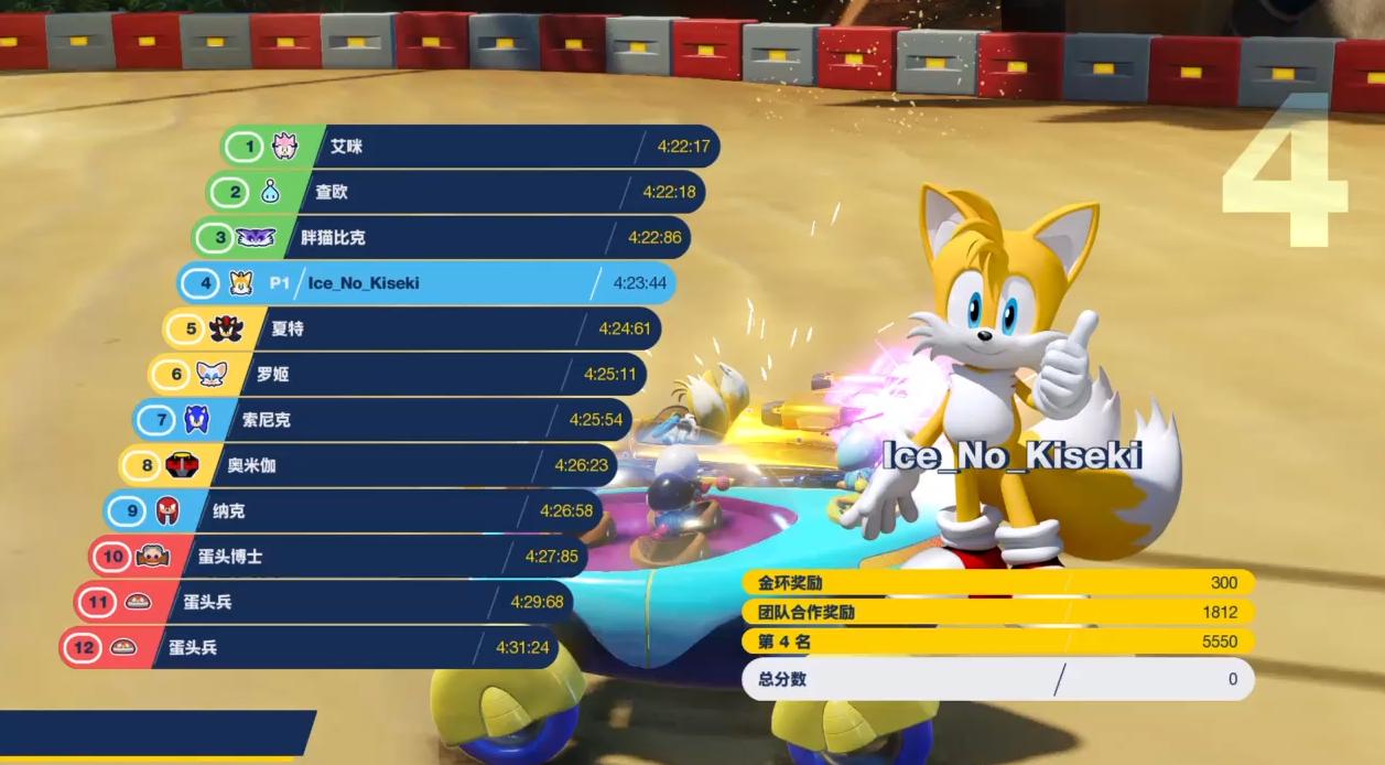 索尼克团队竞速,索尼克成长史