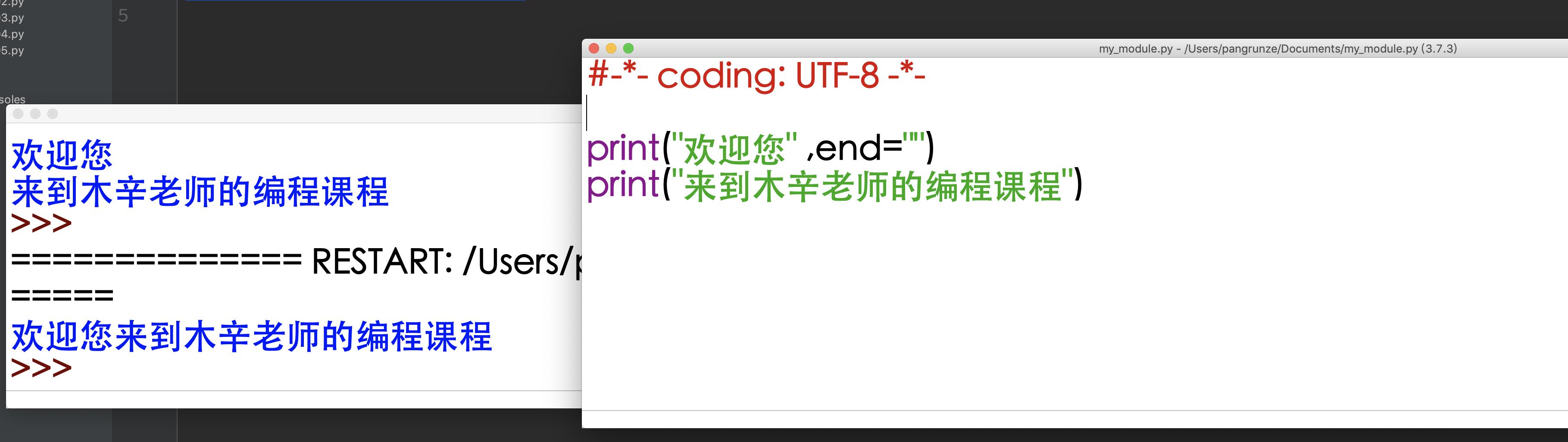 python课堂第二集,python字符串格式化输出为一句话
