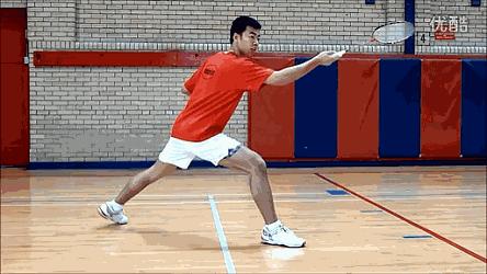 羽毛球步伐基础训练教案,八一队羽毛球教练陈伟华步伐练习