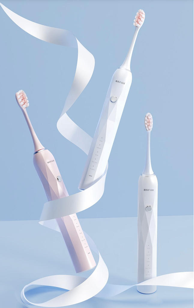 扉乐FiliX声波电动牙刷，不仅好看，而且能打