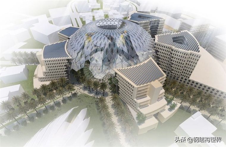 迪拜世博会各个国家馆城市设计,2020年迪拜世博会中国馆效果图