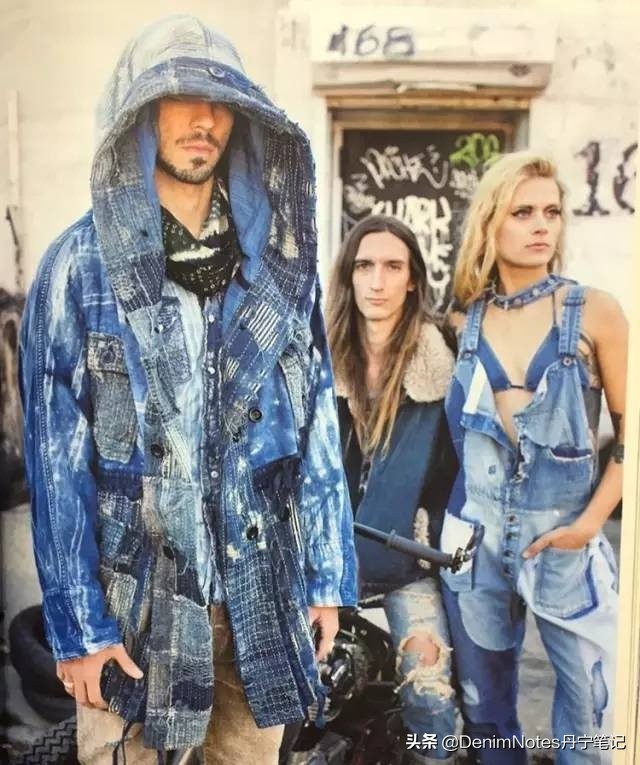 简单的缝纫加工活,破旧牛仔裤修补