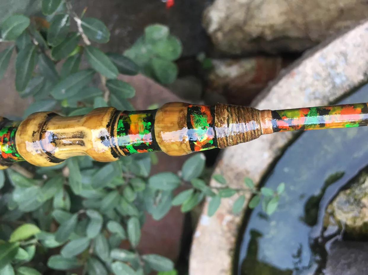 手竿换把怎么换,罗汉竹手竿