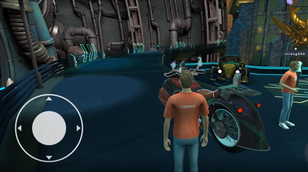 vrchat虚拟现实里体验赛博朋克,vr全球虚拟大会