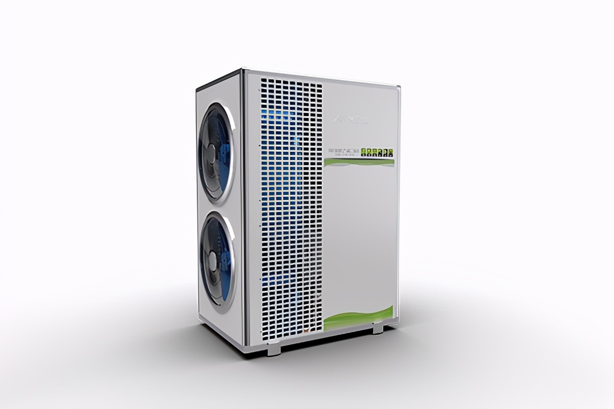 美的空气能中央热水机组,空气能热水机组工作原理