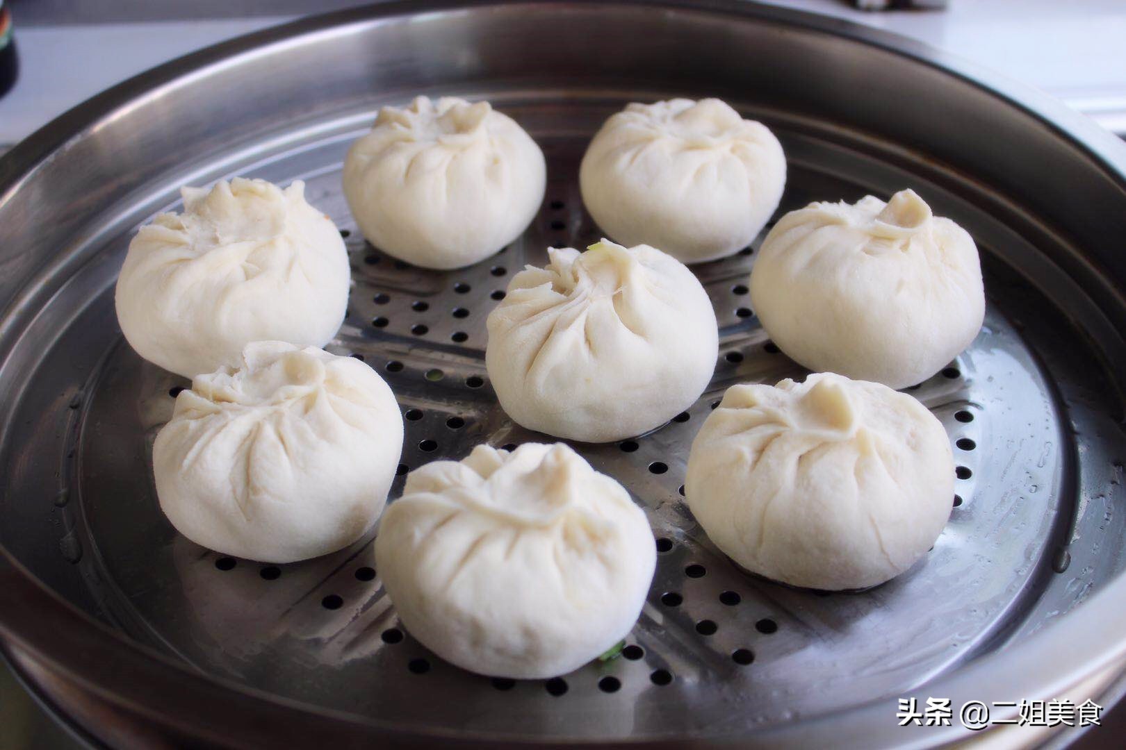 豆角肉包子的包法和发面全过程,做豆角包子豆角需要用水焯一下吗