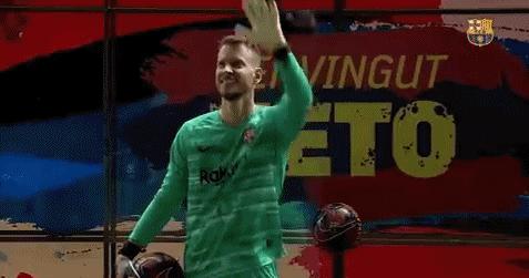 诺坎普新援颠球,在诺坎普球场