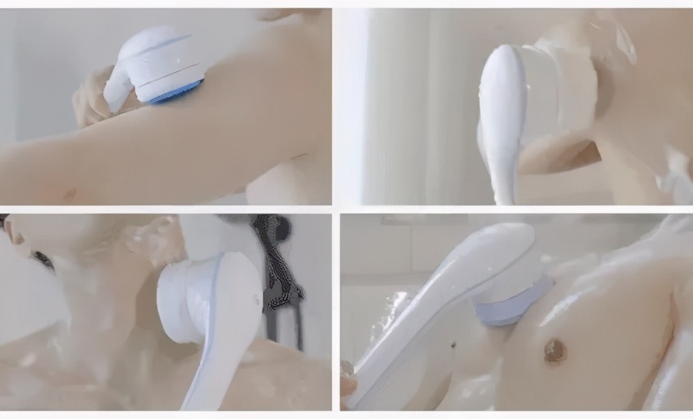 秋冬换个电动澡刷，深入清洁美肤，按摩从头爽到脚