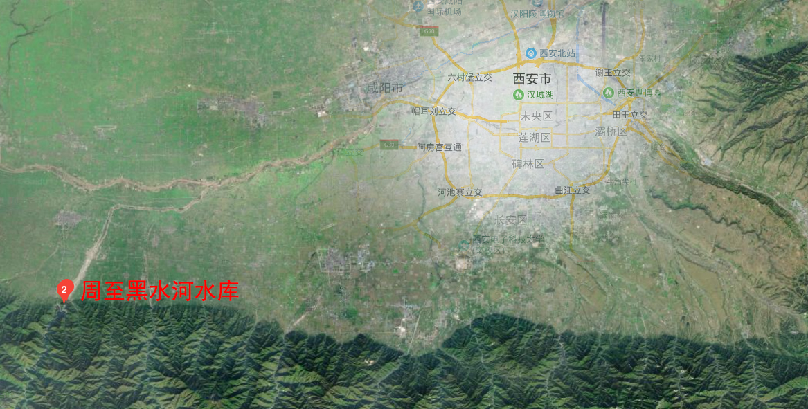 西安八水绕长安地图,西安八水绕长安是哪八水