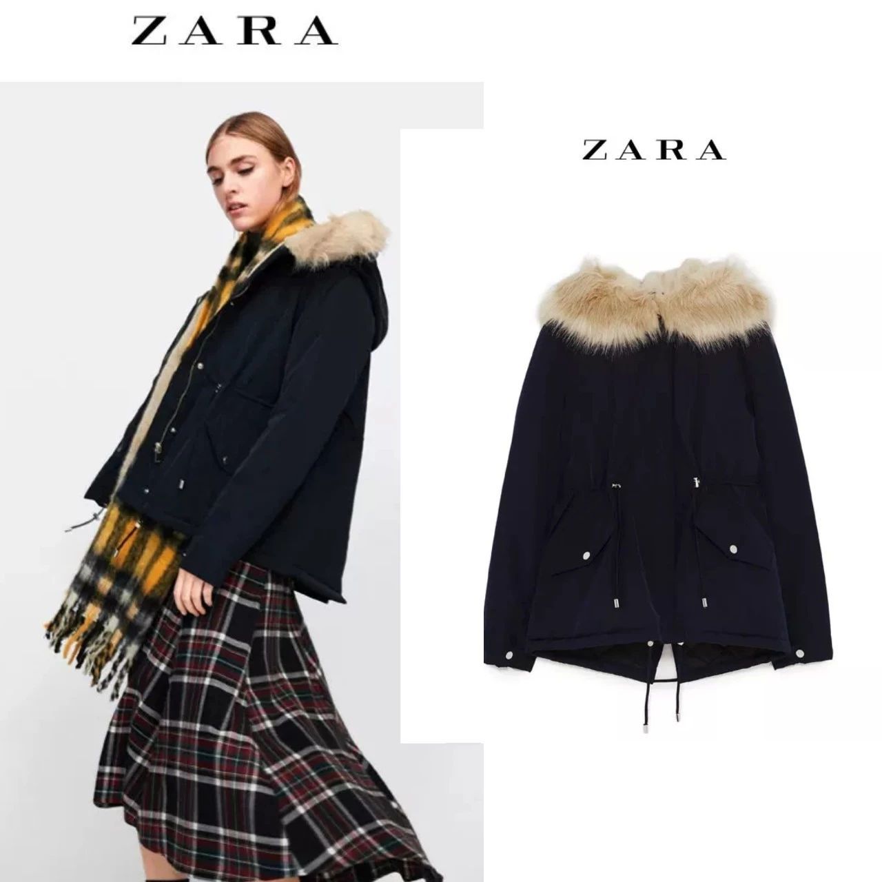 150斤面包服显瘦,面包服加直筒裤