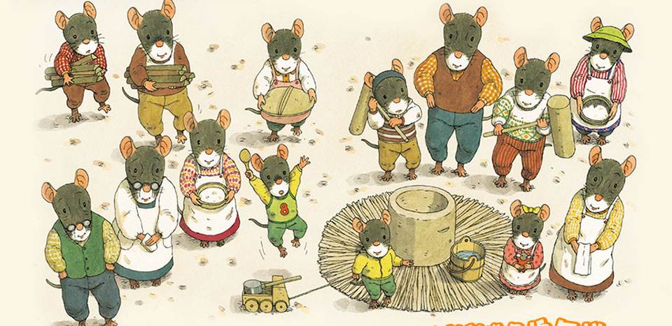 绘本3-6岁经典绘本老鼠和蝙蝠,好看的小老鼠绘本